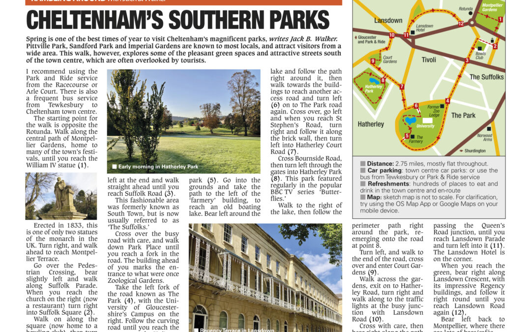 Cheltenham’s Southern Parks.